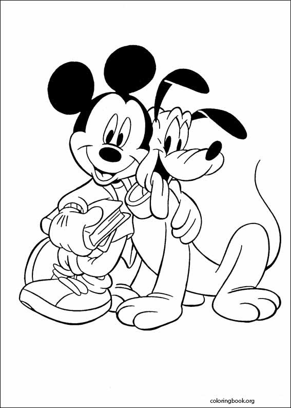 Mickey Mouse coloring page (048)