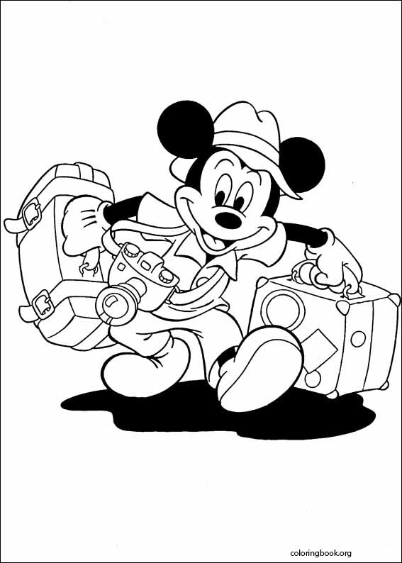 Mickey Mouse coloring page (057)