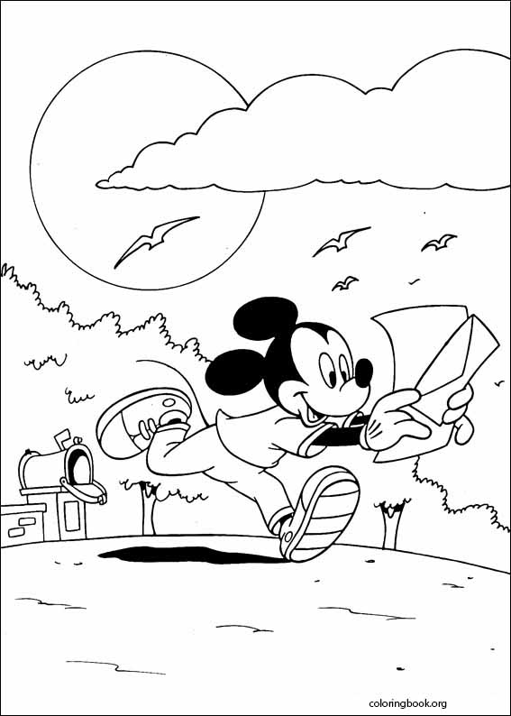 Mickey Mouse coloring page (060)