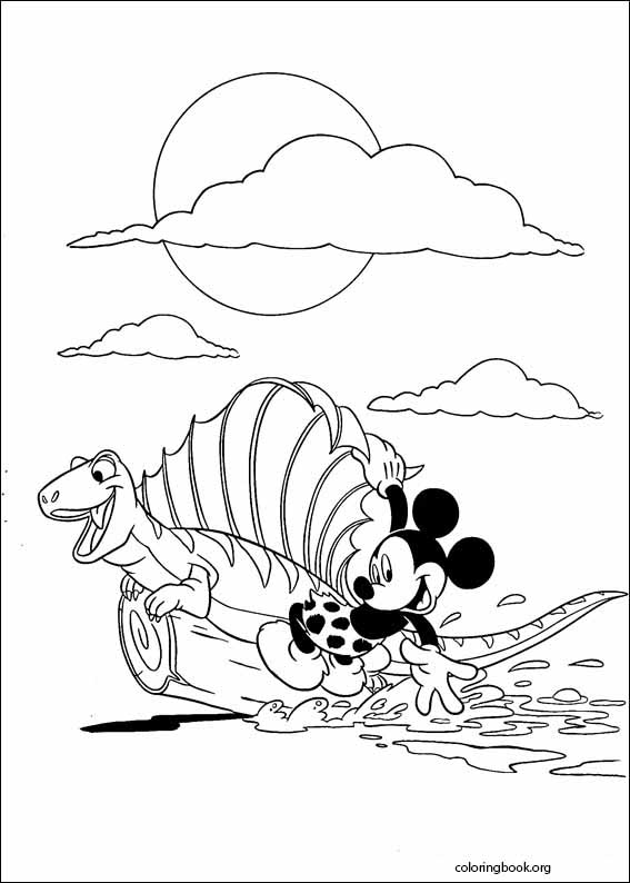 Mickey Mouse coloring page (065)