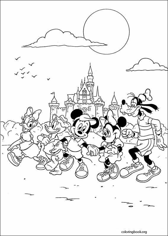 Mickey Mouse coloring page (067)