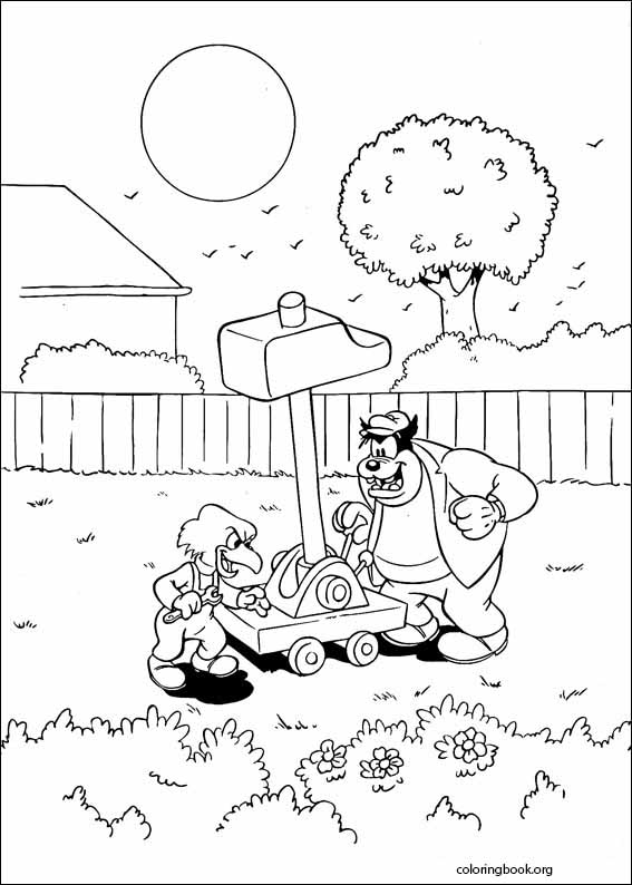 Mickey Mouse coloring page (070)