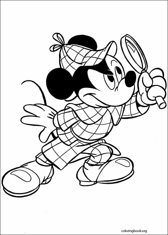 Mickey Mouse coloring page (072)