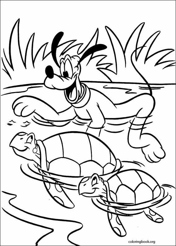 Mickey Mouse coloring page (080)