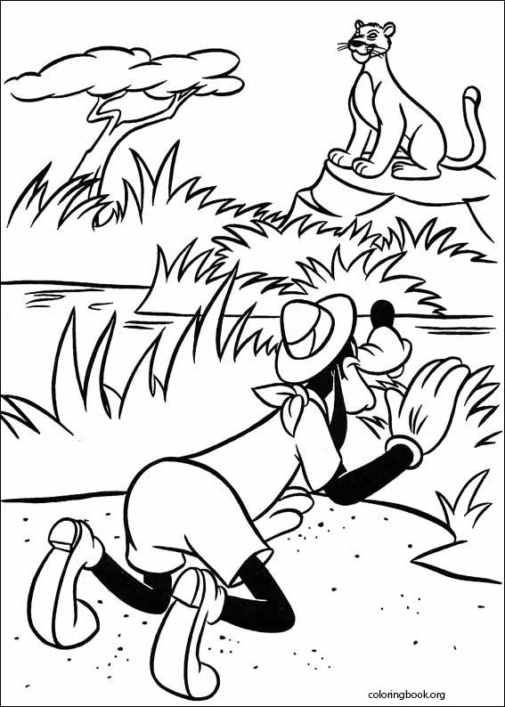 Mickey Mouse coloring page (081)