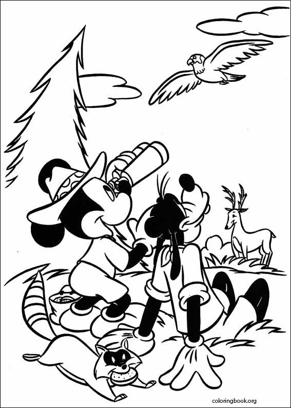 Mickey Mouse coloring page (082)