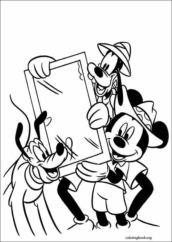 Mickey Mouse coloring page (084)