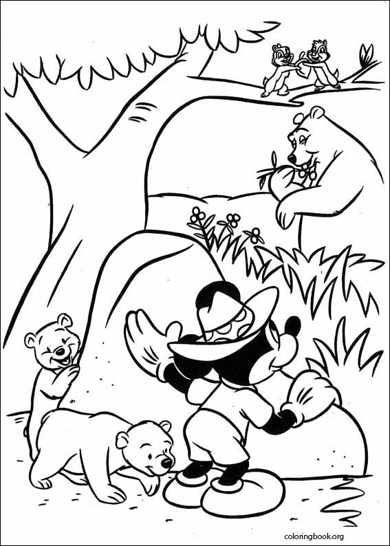 Mickey Mouse coloring page (090)