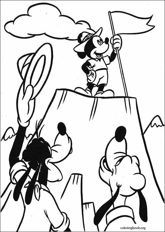 Mickey Mouse coloring page (094)