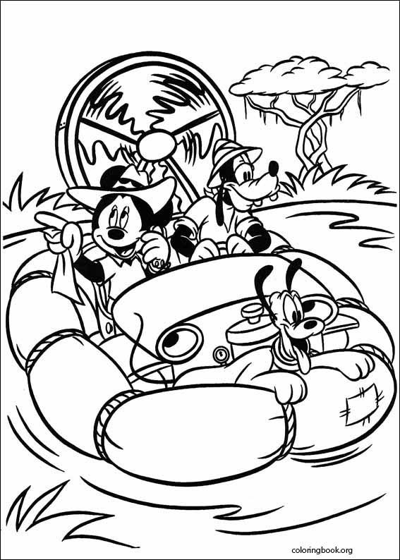 Mickey Mouse coloring page (096)