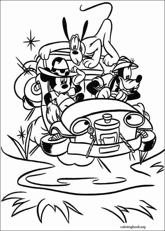 Mickey Mouse coloring page (097)