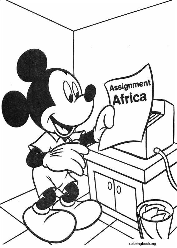 Mickey Mouse coloring page (108)