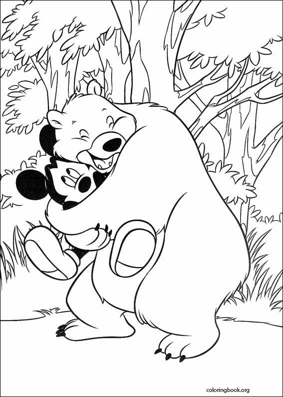 Mickey Mouse coloring page (113)