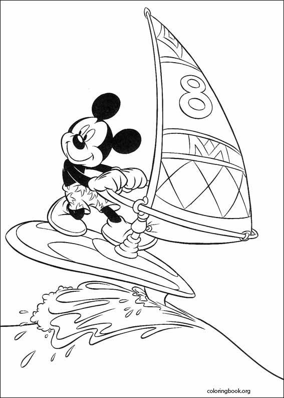 Mickey Mouse coloring page (114)