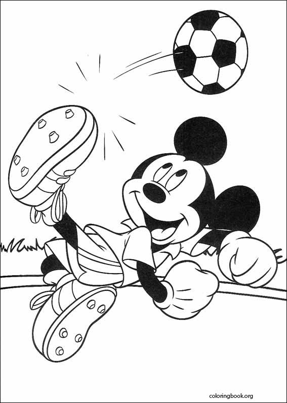 Mickey Mouse coloring page (115)