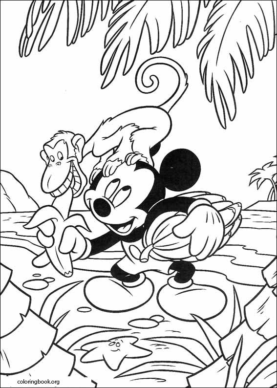 Mickey Mouse coloring page (116)