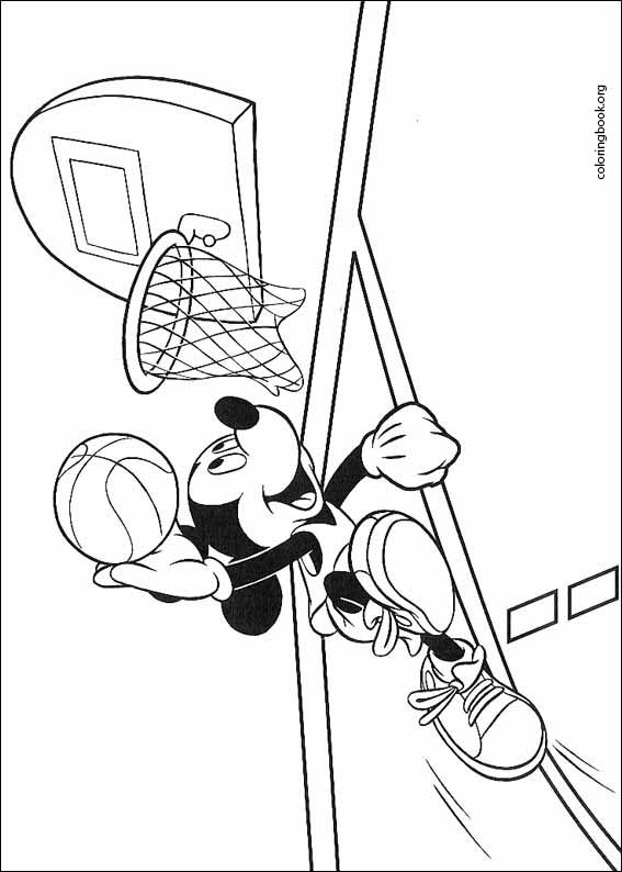 Mickey Mouse coloring page (117)
