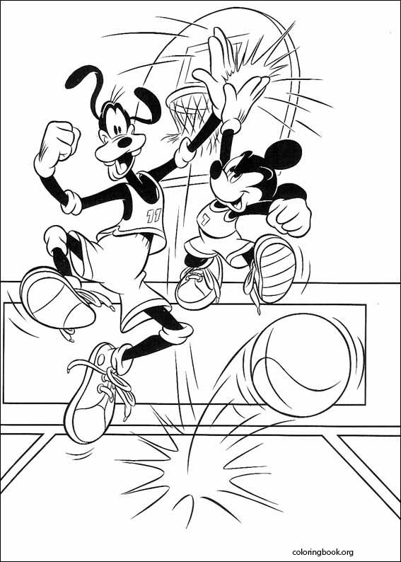 Mickey Mouse coloring page (119)