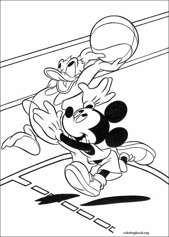 Mickey Mouse coloring page (121)