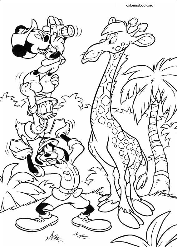 Mickey Mouse coloring page (122)