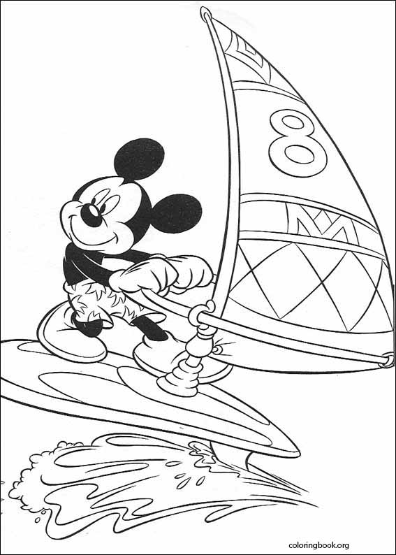 Mickey Mouse coloring page (128)
