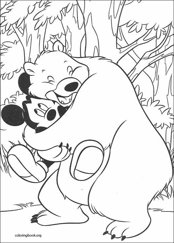 Mickey Mouse coloring page (129)