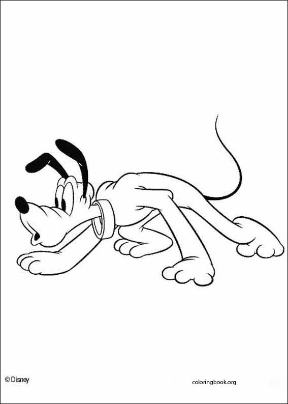 Mickey Mouse coloring page (132)