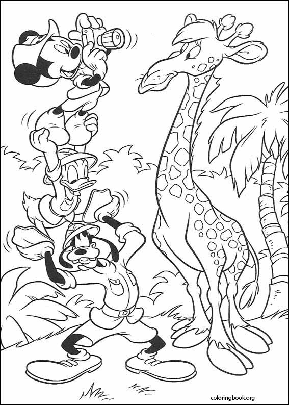 Mickey Mouse coloring page (137)