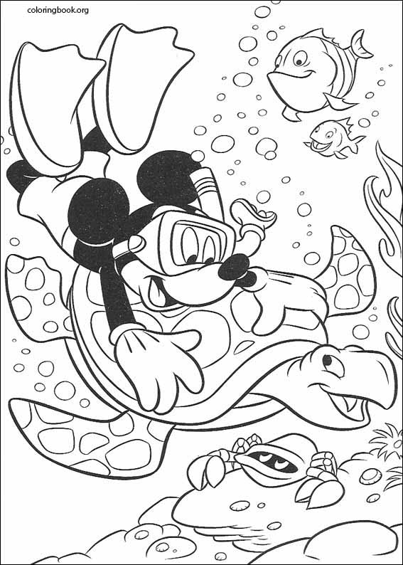 Mickey Mouse coloring page (139)