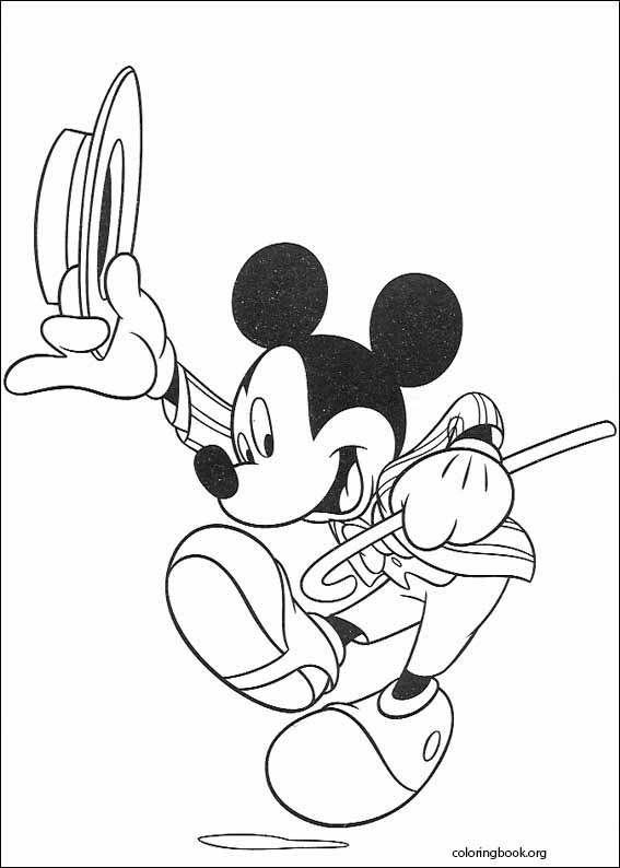 Mickey Mouse coloring page (140)