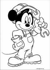 Mickey Mouse coloring page (004)