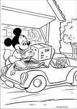 Mickey Mouse coloring page (030)