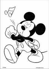 Mickey Mouse coloring page (130)