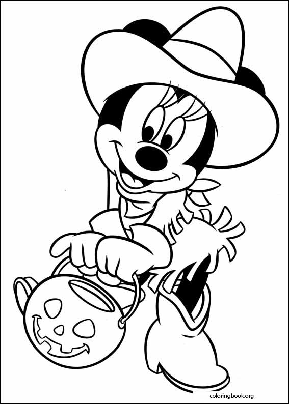 Minnie Mouse coloring page (003)