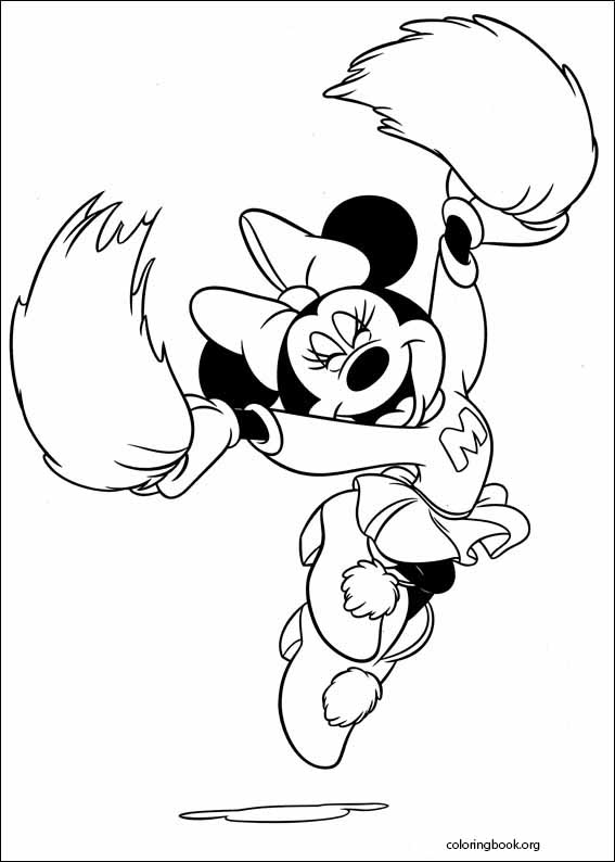Minnie Mouse coloring page (006)