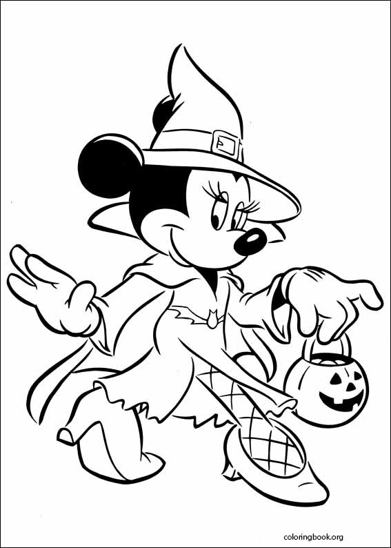 Minnie Mouse coloring page (008)