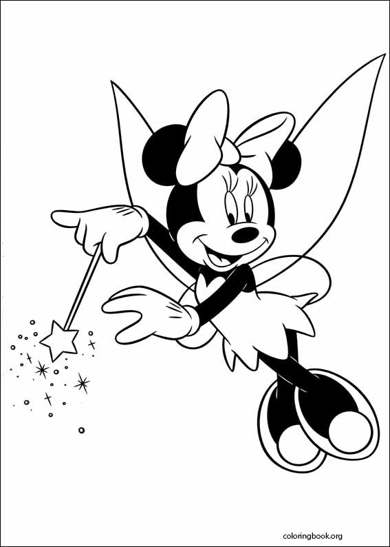Minnie Mouse coloring page (012)