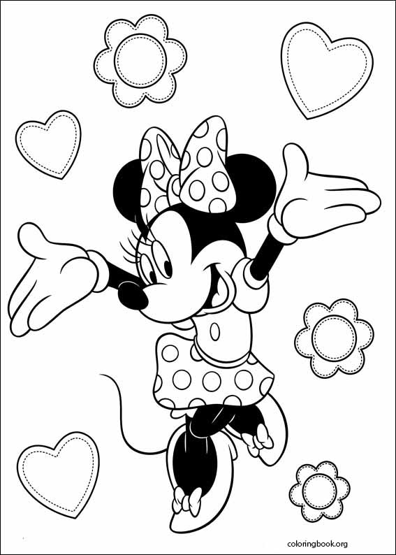 Minnie Mouse coloring page (014)