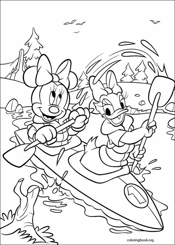 Minnie Mouse coloring page (020)