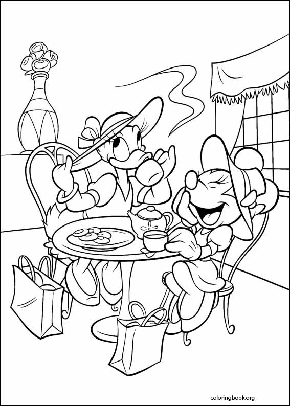 Minnie Mouse coloring page (024)