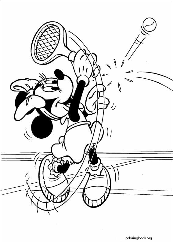 Minnie Mouse coloring page (027)