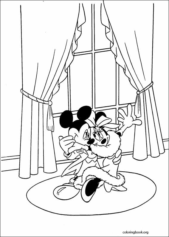 Minnie Mouse coloring page (028)