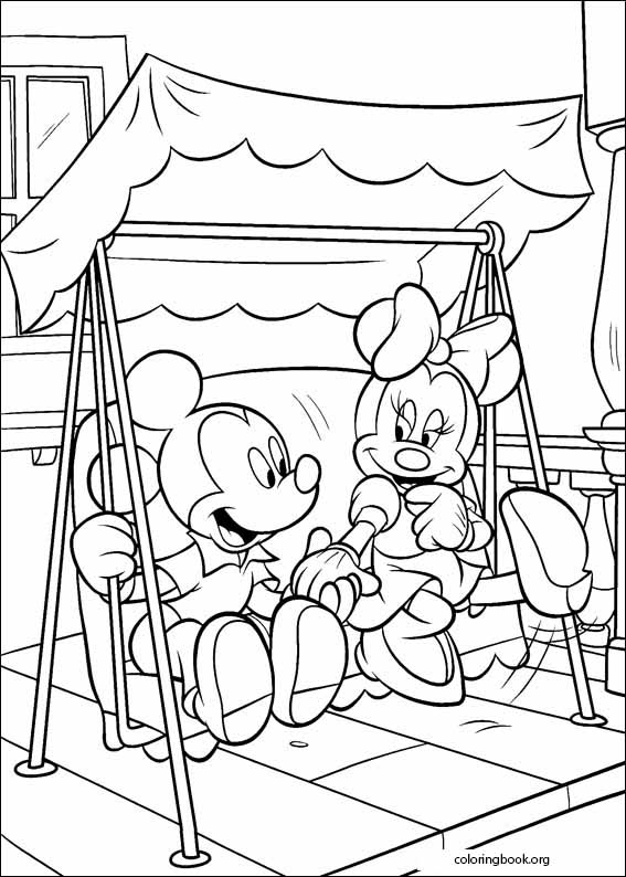 Minnie Mouse coloring page (031)