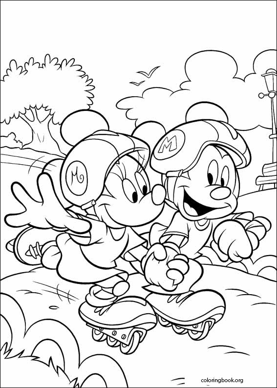Minnie Mouse coloring page (034)