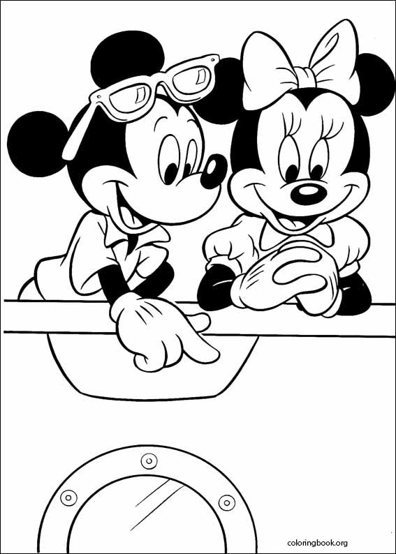 Minnie Mouse coloring page (037)