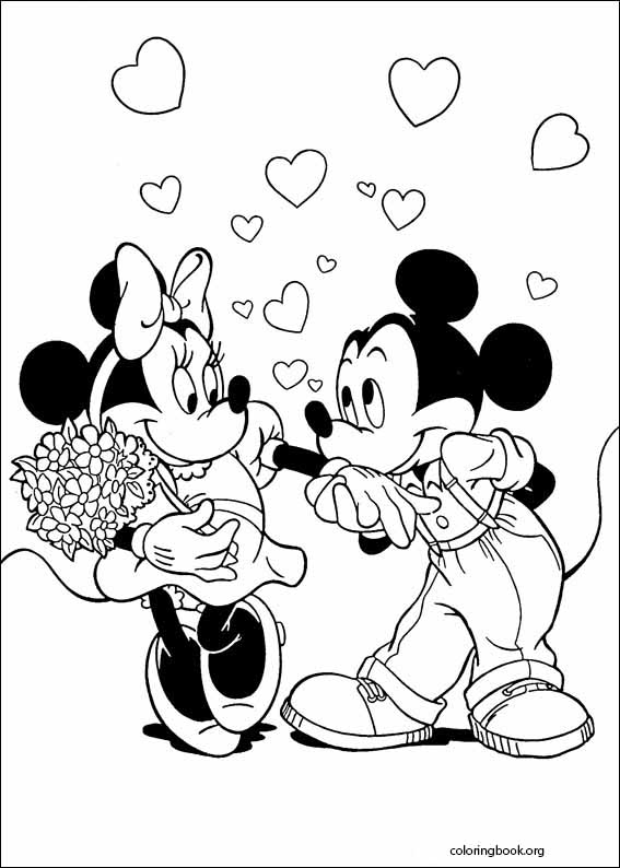 Minnie Mouse coloring page (042)
