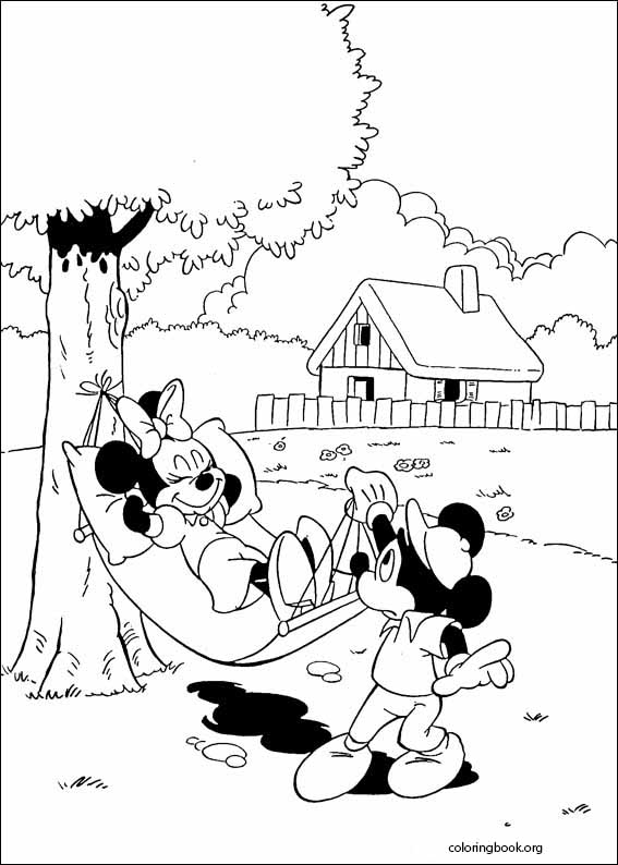 Minnie Mouse coloring page (044)