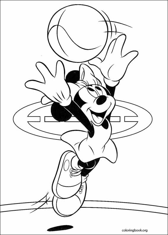 Minnie Mouse coloring page (046)