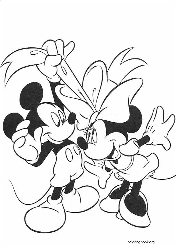 Minnie Mouse coloring page (050)