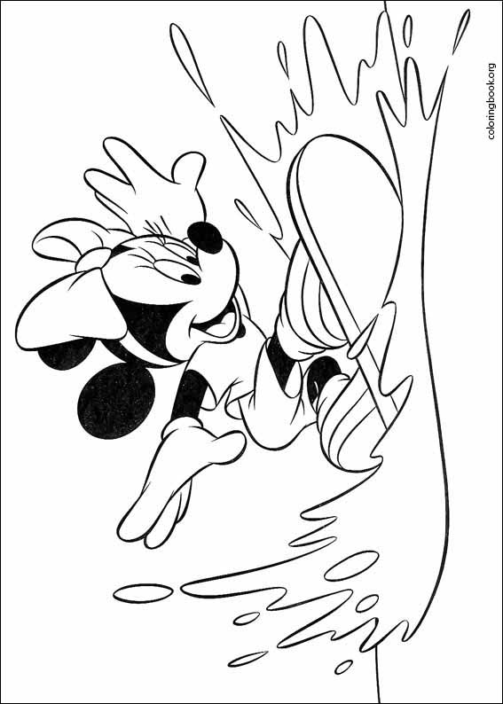 Minnie Mouse coloring page (052)